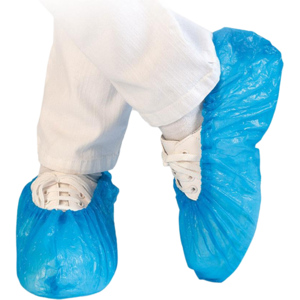 Überschuhe CPE, 40 my, blau, 20 x 100 St Überschuhe CPE, 40 my, blau, 20 x 100 St