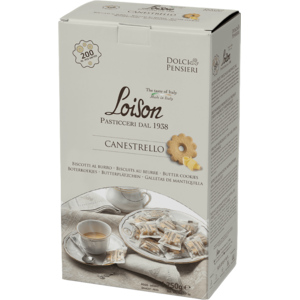 Loison Canestrello Biscuit Dispenser, 200 Stück, 1.250 kg