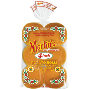 Martin's Potato Bun, tiefgekühlt, 10.16 cm Ø, 5 x 12 x 60 g