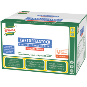 Knorr Kartoffelstock, Granulat, 10 x 1 kg Knorr Kartoffelstock, Granulat, 10 x 1 kg