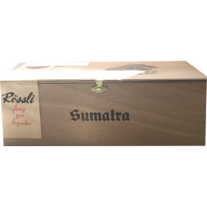 Rössli 20 Sumatra, Kiste zu 100 Stück