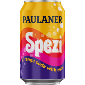 Paulaner Spezi, Orange Soda mit Cola 33 cl