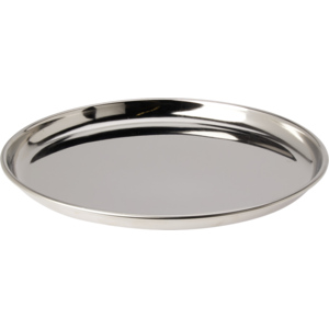 Tablett, silber, Ø 28 cm Tablett, silber, Ø 28 cm