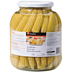 Quality Maiskölbchen, 6 x 1,35 kg