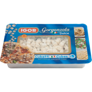 Igor Gorgonzola Dolce DOP, Würfel, 4 x 500 g