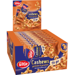 Ültje Cashews, 20 x 40g