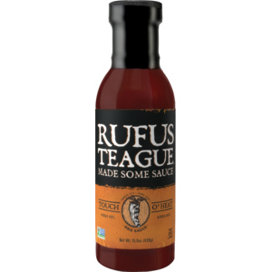 Rufus Teague BBQ Sauce Touch o'heat, 439 g