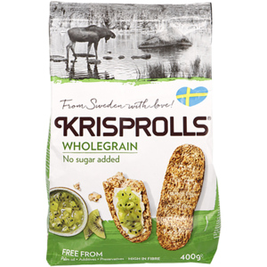 Pagen Krisprolls Vollkorn ohne Zuckerzusatz, 400 g