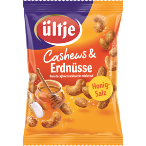 Ültje Cashew-Erdnuss Mix Honig & Salz, 2 x 200 g