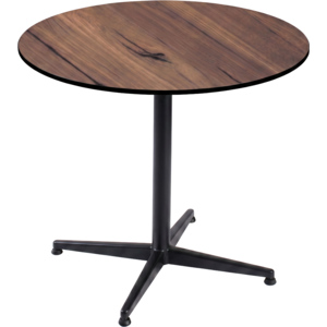 HPL Tisch Hunton Oak, ⌀ 70 cm, untergestell schwarz HPL Tisch Hunton Oak, ⌀ 70 cm, untergestell schwarz