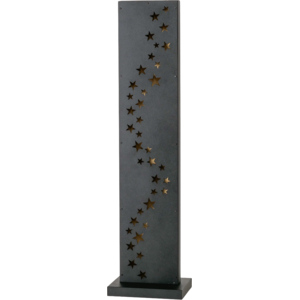 Säule mit LED, schwarz, 78,5 cm Säule mit LED, schwarz, 78,5 cm