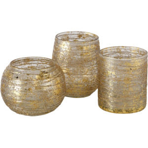 Windlicht Golda, assortiert, 12 cm