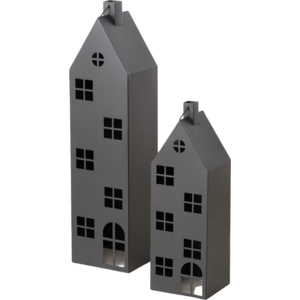 Laterne Alba Haus, schwarz, 96 x 20 cm Laterne Alba Haus, schwarz, 96 x 20 cm