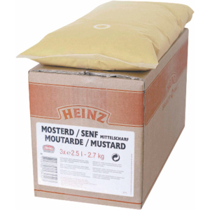 Heinz Senf mittelscharf, 2,5 l Heinz Senf mittelscharf, 2,5 l