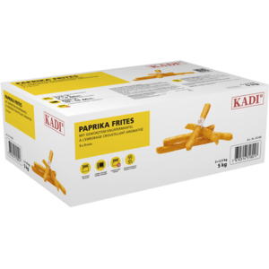 Kadi Paprika Frites gewürzt, TK, 2 x 2,5 kg Kadi Paprika Frites gewürzt, TK, 2 x 2,5 kg