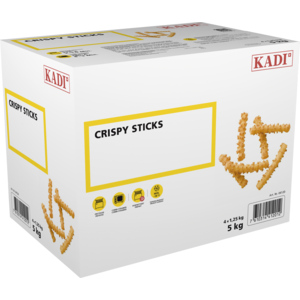 Kadi Crispy Sticks, TK, 4 x 1,25 kg Kadi Crispy Sticks, TK, 4 x 1,25 kg