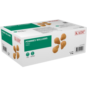 Kadi Pommes Williams paniert TK 5 kg Kadi Pommes Williams paniert TK 5 kg