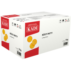 Kadi Rösti Patty, TK, 2 x 2,5 kg Kadi Rösti Patty, TK, 2 x 2,5 kg