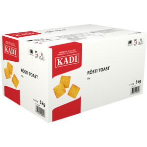 Kadi Rösti Toast, TK, 2 x 2,5 kg Kadi Rösti Toast, TK, 2 x 2,5 kg