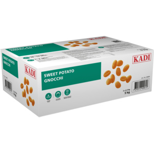 Kadi Sweet Potato Gnocchi, TK, 2 x 2,5 kg Kadi Sweet Potato Gnocchi, TK, 2 x 2,5 kg