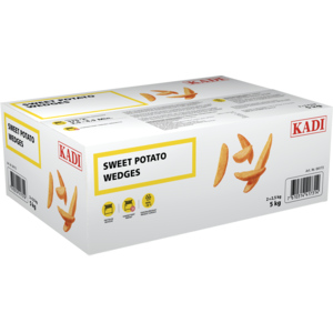 Kadi Sweet Potato Wedges, TK, 2 x 2,5 kg Kadi Sweet Potato Wedges, TK, 2 x 2,5 kg