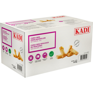 Kadi Mini Frühlingsrollen China vegetarisch, TK, 90 x 20 g / 1,8 kg