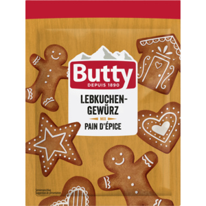 Butty Lebkuchengewürz, 15 x 20 g Butty Lebkuchengewürz, 15 x 20 g