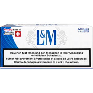 L & M Blue Big Pack Box