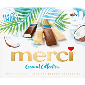 Merci Finest Selection Coconut, 250 g