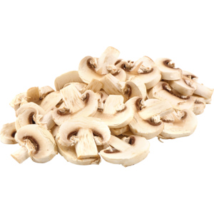 Champignons weiss geschnitten, frisch, 1 kg Champignons weiss geschnitten, frisch, 1 kg