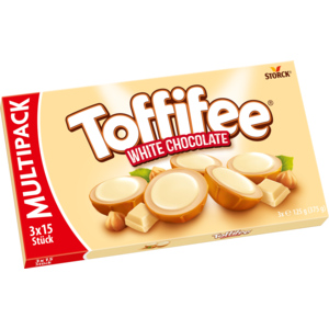 Toffifee White Chocolate, 3 x 125 g Toffifee White Chocolate, 3 x 125 g