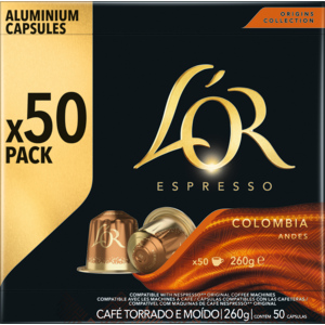 L'OR Colombia Kapseln, 50 Stück
