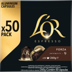 L'OR Forza Kapseln, 50 Stück L'OR Forza Kapseln, 50 Stück