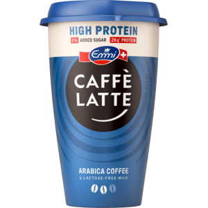 Emmi Caffè Latte High Protein Mr. Big, laktosefrei, 8 x 3,7 dl Emmi Caffè Latte High Protein Mr. Big, laktosefrei, 8 x 3,7 dl