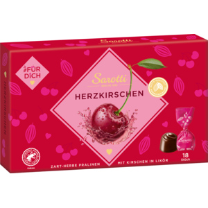 Sarotti Herzkirschen Zartbitter Pralinen, 225 g Sarotti Herzkirschen Zartbitter Pralinen, 225 g
