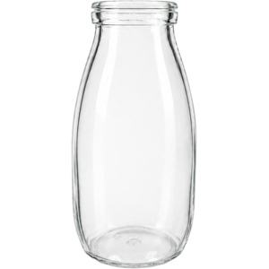 Glasflasche, 6 x 14 cm Glasflasche, 6 x 14 cm