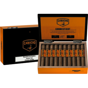 Camacho Connecticut Robusto Cello, Kiste zu 20 Zigarren