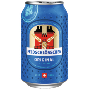 Feldschlösschen Original, Pack zu 2 x 12 x 33 cl