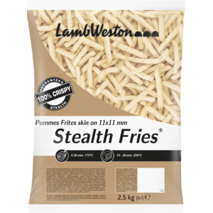 Lamb Weston Stealth Fries, 11 x 11 mm, TK, 2,5 kg
