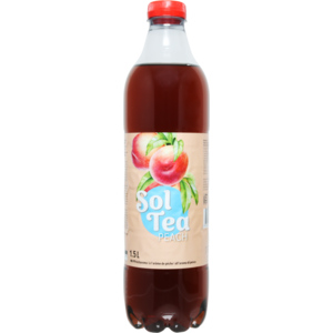 Sol Tea Peach, 1,5l