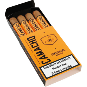Camacho Connecticut Robusto Cello, Etui zu 4 Zigarren