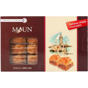 Maun Baklava mit Walnuss, tiefgekühlt, 500 g Maun Baklava mit Walnuss, tiefgekühlt, 500 g