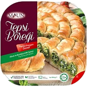 Maun Tepsi Börek mit Käse und Spinat, tiefgekühlt, 800 g