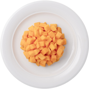 Kürbis Rissolée, 14 x 14 x 14 mm, 3 kg Kürbis Rissolée, 14 x 14 x 14 mm, 3 kg