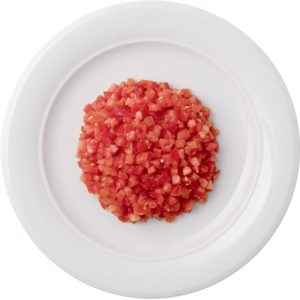 Tomaten Brunoise, 6 x 6 x 6 mm, 4 kg Tomaten Brunoise, 6 x 6 x 6 mm, 4 kg