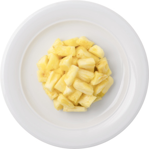 Ananas Würfel fein, 1 kg
