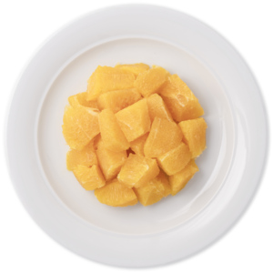 Orangen Blond Würfel grob, 1 kg Orangen Blond Würfel grob, 1 kg
