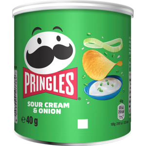 Pringles Sour Cream & Onion, 12 x 40 g