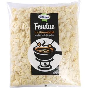 Cremo Fondue Moitié-Moitié, 2,5 kg Cremo Fondue Moitié-Moitié, 2,5 kg