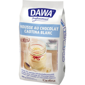 Dawa Mousse au Chocolat Caotina Blanc, 480 g